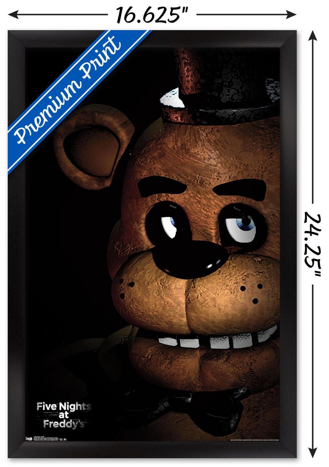 Five Nights at Freddy's - Freddy Wall Poster