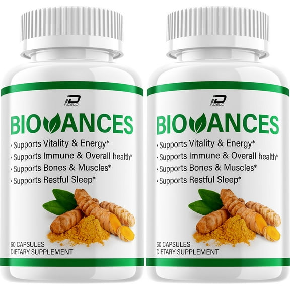 Biovances Capsules – Biovances Natural Blend Energy and Health Support, 2 Pack, 120 Capsules