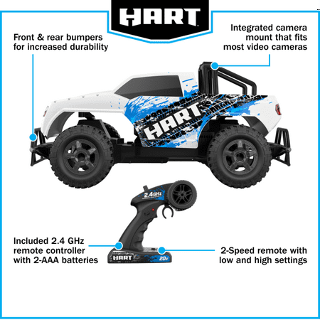 HART 20-Volt RC Truck (Battery Not Included)