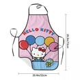 thumbnail image 3 of Custom Bib Hello Kitty Anime Aprons Men Women Unisex Adult Chef Cooking Kitchen Cartoon Tablier Cuisine Baking, 3 of 6