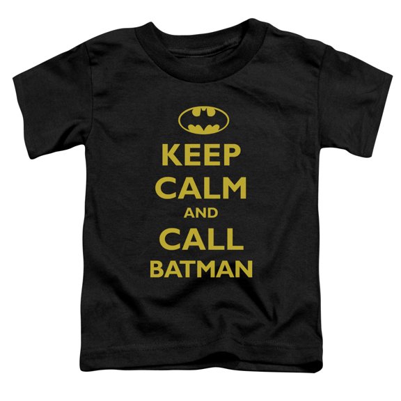 Batman - Call Batman - Toddler Short Sleeve Shirt - 3T