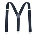 thumbnail image 4 of Landzoo One Classic Solid Color Dress Suspenders For Formal Trouser Braces With Metal Clips And Adjustable Straps For Business Attire And Wedding Events Soft Stylish Basic Suspenders, 4 of 4