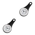 thumbnail image 3 of Reloj de pared Injueey elegante y silencioso color negro 2Conjunto, 3 of 6