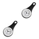thumbnail image 2 of Ounissouiy Reloj de pared de funcionamiento silencioso, cronometraje preciso para pared, reloj de pared silencioso, estilo único y moderno Type4 NO4, 2 of 6