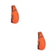 thumbnail image 2 of Jumpingount plegable de gran capacidad para todo tipo de equipo, correa ajustable, malla de aplicación amplia, senderismo, ciclismo, sin relleno, Naranja 2Conjunto, 2 of 6