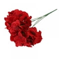 thumbnail image 2 of 10PCS Artificial Fake Flowers Plants Silk Hydrangea Arrangements Wedding Bouquets Decorations Plastic Floral Home Kitchen Garden Party Festival Bar DIY, 2 of 8
