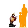 thumbnail image 2 of Large Parrot Butler Statue, 2 of 8