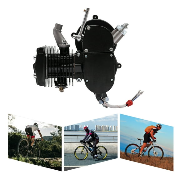 ChicHomey new 2 Stroke 80CC Bicycle Motor Kit Bike Motorized Petrol Gas Powered Engine Set