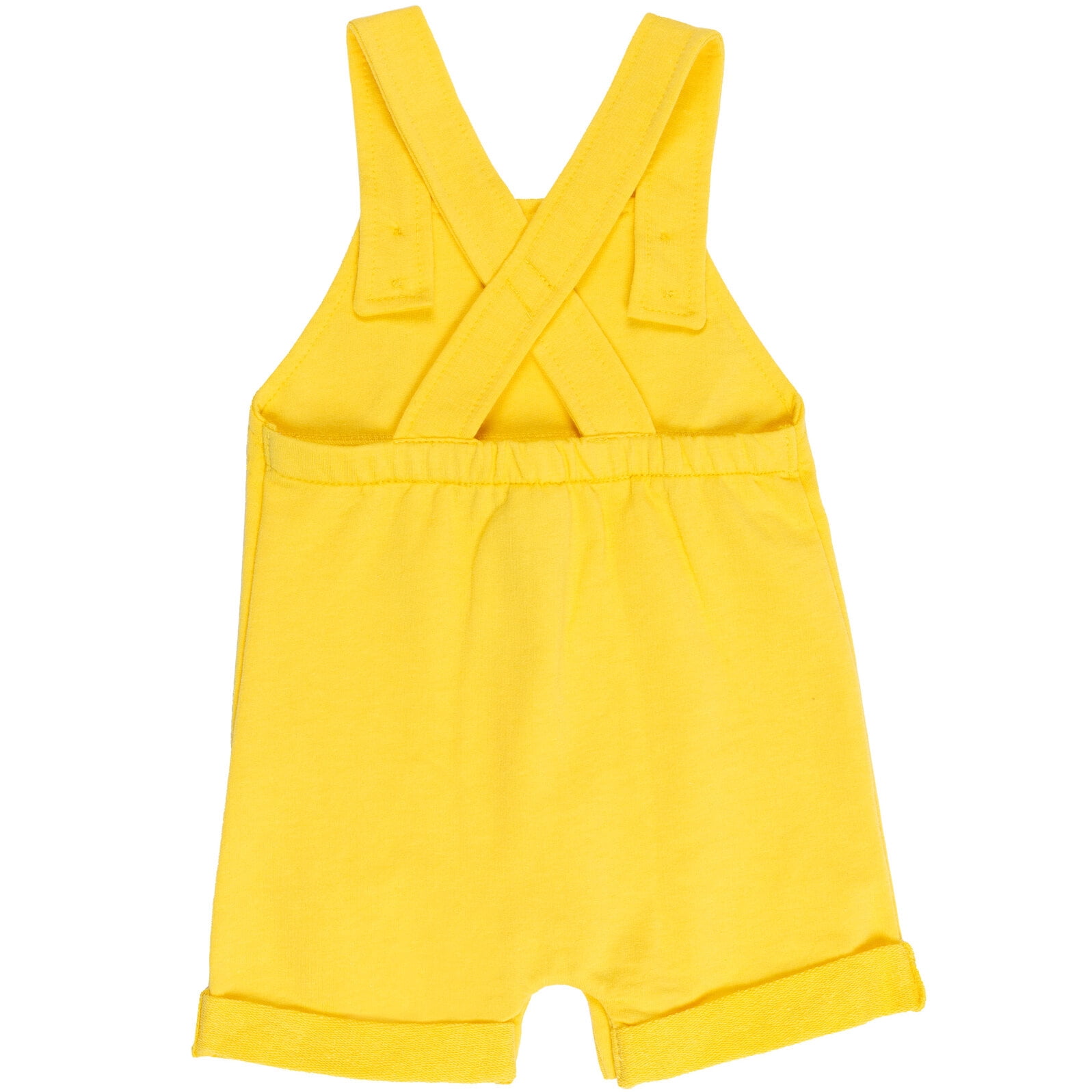 Disney Winnie the Pooh French Terry Short Overalls T-Shirt and Hat, 3-Piece Set
