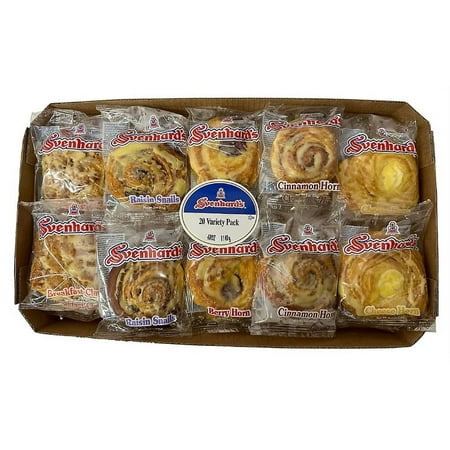 Svenhard s Scandinavian Pastries Variety Pack 20 ct. Svenhard s Scandinavian Pastries Variety Pack 20 ct.