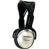 Stanton DJ Pro 60 Compact Stereo Headphones with Carry Bag, Silver