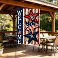thumbnail image 5 of FAMTKT Patriotic Garden Flag 3 Styles Independence Day Outdoor Decorative Flag, 4th of July Independence Day for Yard Patio Porch Holiday Decor, 5 of 6