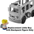 thumbnail image 4 of Little People Replacement Little Boy with Backpack Figure for Sit with Me Schoolbus Activity Playset, 4 of 7
