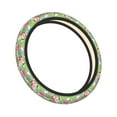 thumbnail image 2 of Balery Tropical Flamingo print Steering Wheel Covers Elastic Skidproof Steering Wheel Protective Cover Case for Men Women Universal 15 Inches Cars Accessories, 2 of 8
