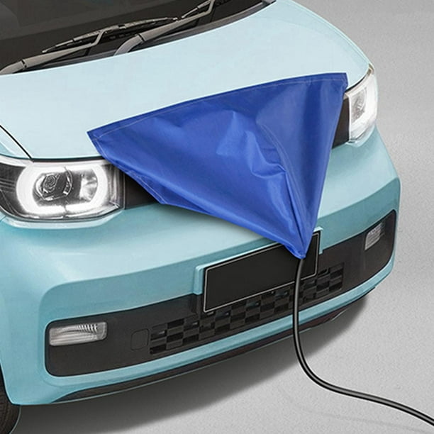 Cubierta de lluvia para óvil de ículo eléctrico Adecuado para y otros modelos Cubierta de lluvia carga cuadrada Cubierta Mini ículo eléctrico Wuling yotijar Cubierta del puerto de carga EV