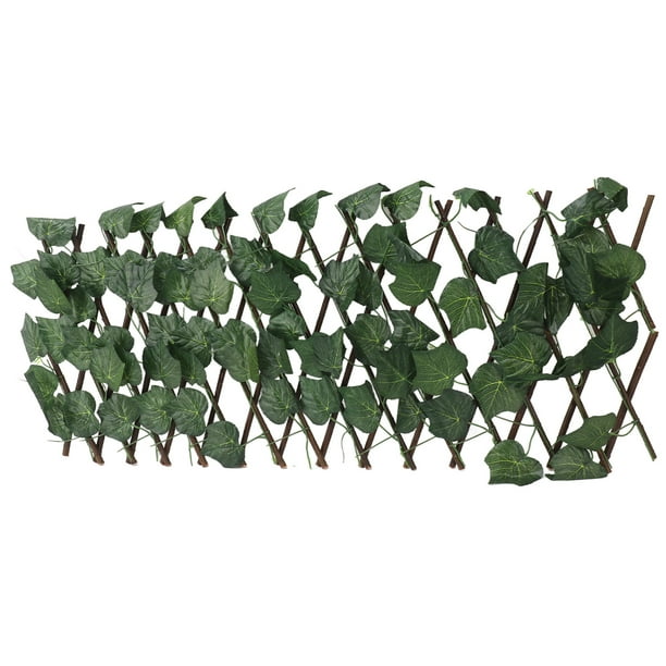 Valla de Setos Artificiales Seto de Hiedra Artificial Pantalla de Valla de Privacidad de Hiedra Artificial para Pantalla de Pared Jardín Al Aire Libre Decoración ANGGREK Otros
