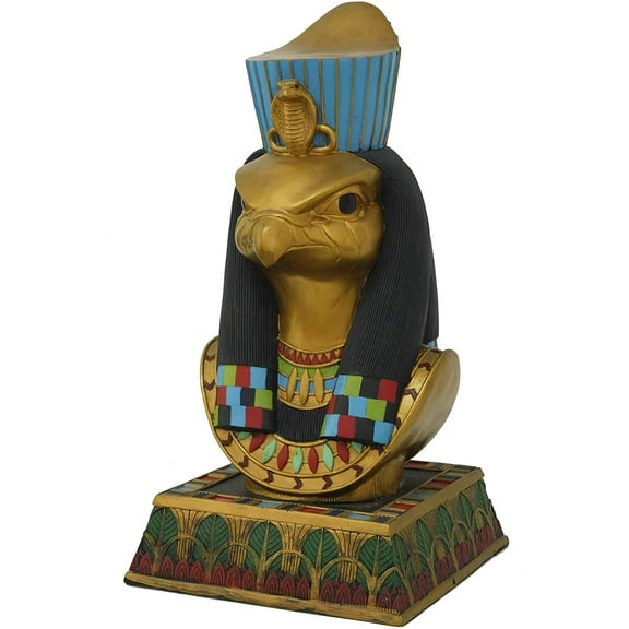 Ebros Gift Large 18 Inch High Egyptian Horus Bust Resin Statue
