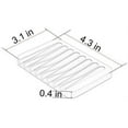 thumbnail image 2 of Silicone Soap Dish for Shower, Bar Soap Holder, Soap Saver with Drainer, Soap Tray for Bathroom Kitchen, Self-draining Waterfall, Easy Cleaning (Pack of 3) (White), 2 of 5
