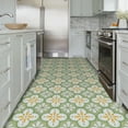 thumbnail image 5 of UMIGGEE Peel and Stick Floor Tile 12in x 12in x 1mm (10 Pcs/Pack) Floor Green flower Self Adhesive Vinyl Flooring Durable Transform for Kitchen Bedroom Laundry Room (10 Sq. ft/Pack), 5 of 8
