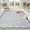 Gray, variant on GlowSol 2'x6' Hallway Runner Rug Washable Modern Abstract Runners Indoor Bedroom Runner Rug for Laundry Room Bedside, Beige