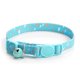 thumbnail image 1 of LUVCLS Collar ajustable para perros y gatos de nailon estampado con cierre de seguridad para cascabel, 1 of 7