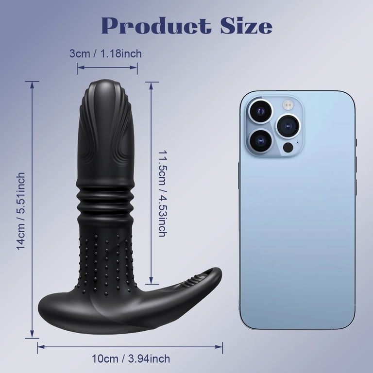 Thrusting Anal Vibrator, Prostate Massagers with 6 Speeds & 10 Vibration, Butt Plug Mens Vibrator with Remote Control, Anal Sex Toys for Man, Adult Sex Toys & Games - Walmart.com Thrusting Anal Vibrator, Prostate Massagers with 6 Speeds & 10 Vibration, Butt Plug Mens Vibrator with Remote Control, Anal Sex Toys for Man, Adult Sex Toys & Games - Walmart.com