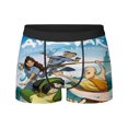 thumbnail image 2 of Calzoncillos tipo bóxer clásicos de Anime Avatar The Last Airbender para hombre, ropa interior transpirable para hombre, 2 of 5