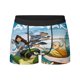 thumbnail image 2 of Calzoncillos tipo bóxer clásicos de Anime Avatar The Last Airbender para hombre, ropa interior transpirable para hombre, 2 of 5