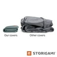 thumbnail image 5 of Classic Accessories Storigami Easy Fold Water-Resistant 70 Inch BBQ Grill Cover, Monument Grey, 5 of 22