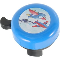 FUEENIRVA Blue Cartoon Bike Bell for Kids with Loud Clear Sound Made of Durable Iron and Plastic Fits Standard Bikes
