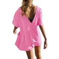 thumbnail image 3 of Dames T-shirt rompers: veelzijdig en comfortabel T-shirt romper voor dames in verschillende maten en kleuren - Shop nu!, 3 of 6