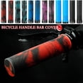 thumbnail image 2 of Bicycle Handle Bar Grips Double Lock On BMX MTB Mountain Cycle Bike Grip C6A7, 2 of 8