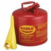 5 Gallon Yellow Type I Safety Can, Sold As 1 Can