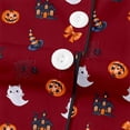 thumbnail image 6 of Hot Sales Under $10 CNJKEHIUV Womens Halloween Pajama Sets Short Sleeve Graphic Pajamas Nightwear Wine Red XXL, 6 of 6
