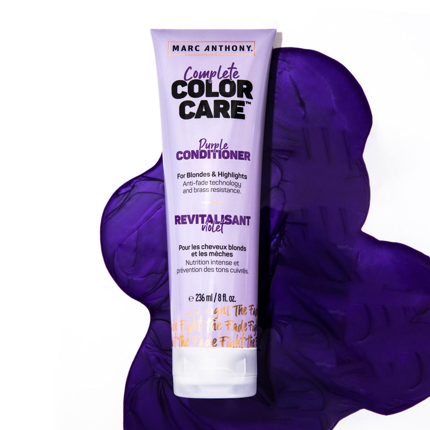 Marc Anthony Soin Couleur Complet Revitalisant Violet pour Cheveux Blonds