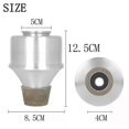 thumbnail image 3 of Trumpet Straight Mute Aluminum Alloy Mute Practice Trumpet Mute Part Light Sound High Quality Brass Instrument Accessories, 3 of 5