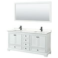 thumbnail image 6 of Wyndham Collection Wcs202072d-Qtz-Unsm70 Deborah 72" Free Standing Double Basin Vanity Set, 6 of 7