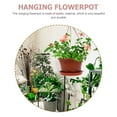 thumbnail image 3 of ifundom Suspended Flowerpot Round Plastic 8 Sets for Indoor Decoration, 3 of 6