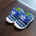 thumbnail image 2 of Toddler Squeaky Shoes Baby Boy Girl First-Walking Sneakers Infant Soft Sole Little Kid Trainers Rabbit Ears First Walkers, 2 of 4