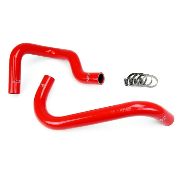 HPS 57-1746R-RED Red Silicone Radiator Hose For 1995-2004 Tacoma 2.4L 4Cyl