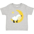 thumbnail image 3 of Inktastic Cute Sheep, Sleeping Sheep, Moon, Stars, Sleepy Boys or Girls Baby T-Shirt, 3 of 5