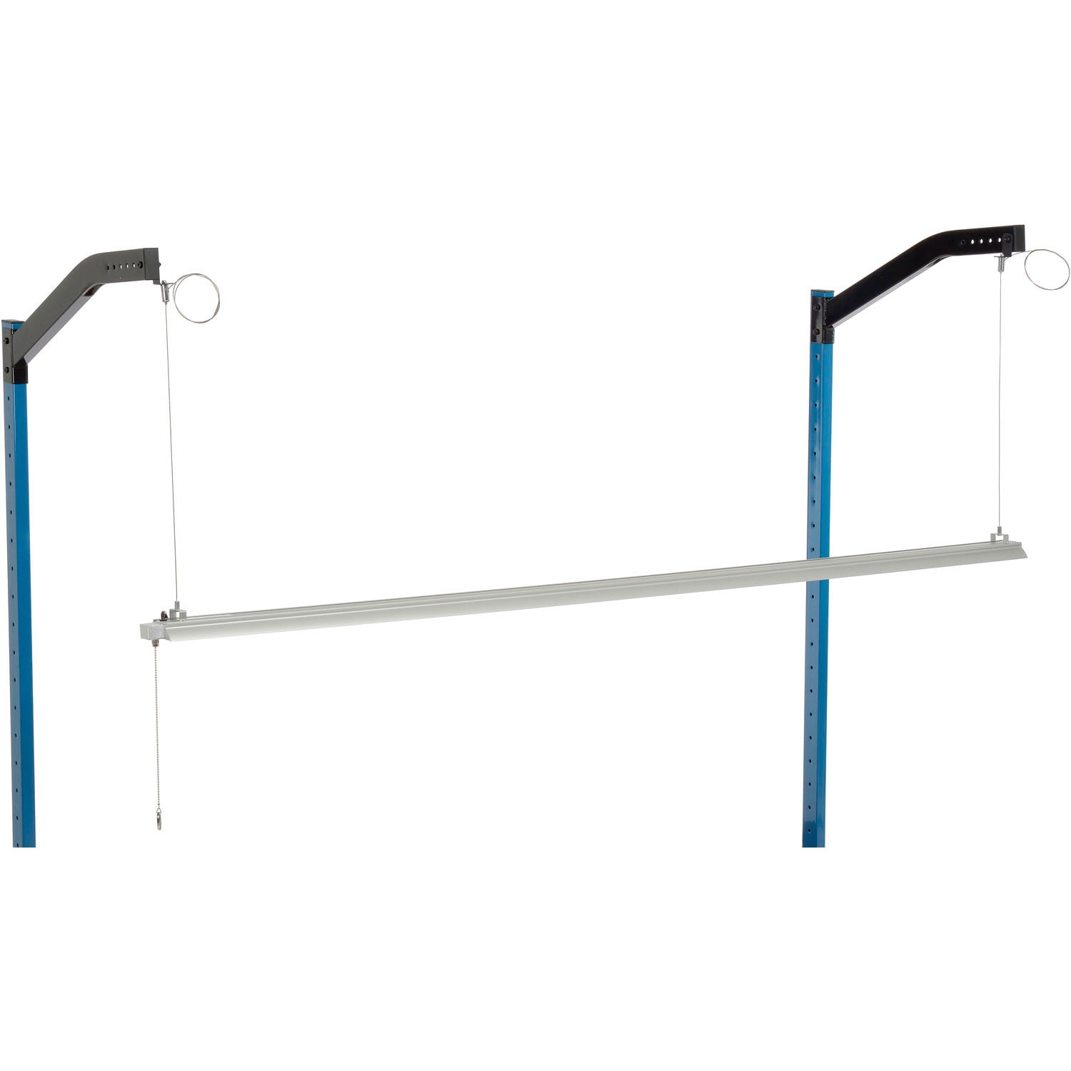 Global Industrial Aluminum LED Light Kit For Workbenches, 72"W
