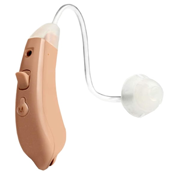 Hearing Amplifier Aid for Seniors and Adults Sound Amplifier with Noise Cancelling Hearing Enhancement Devices Aid Cleaning Tools & 2 Battery Included Suitable for Either Ear