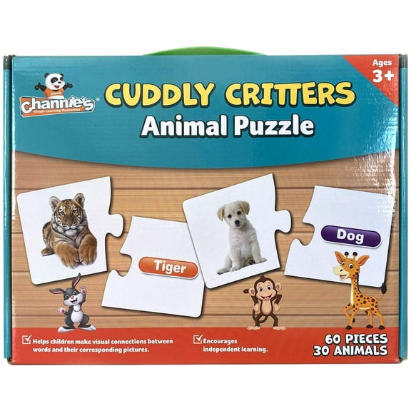 Channie's Cuddly Critters Animal Puzzle