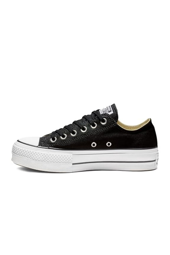 Women's Chuck Taylor All Star Lift Sneakers, Black/White/White, 9 Medium US