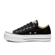 Converse Womens Chuck Taylor All Star Lift Sneakers, Black/White/White, 9 Medium US