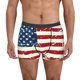 thumbnail image 1 of Balery Vintage American Flag Calzoncillos bóxer para hombre, ropa interior de algodón suave y transpirable con cinturilla de nailon-Large, 1 of 5