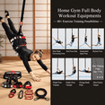 Bungee Ropes Exercise Heavy Bungee Resistance Band Set Gravity Yoga Cord Belt 4d Dance Rope ...