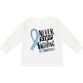 thumbnail image 3 of Inktastic Never Stop Fighting ALS Awareness Boys or Girls Long Sleeve Toddler T-Shirt, 3 of 5