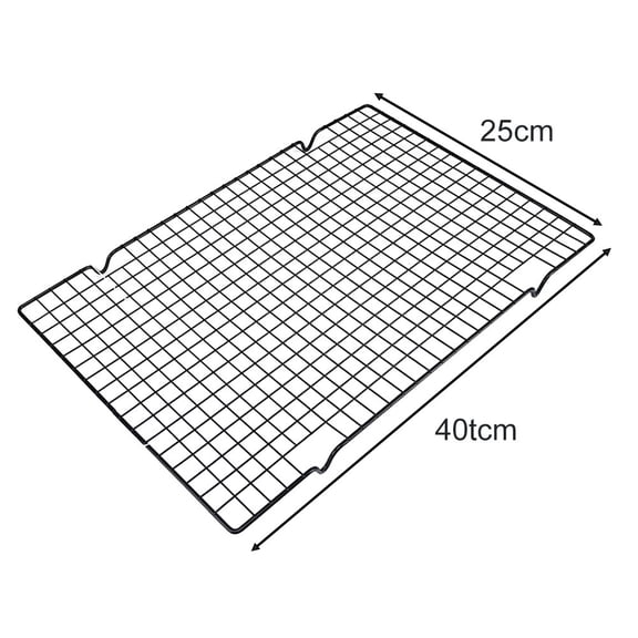 Stainless Steel Wire Rack for Baking Cooking Roasting 4 Raised Stabilizing Feet A